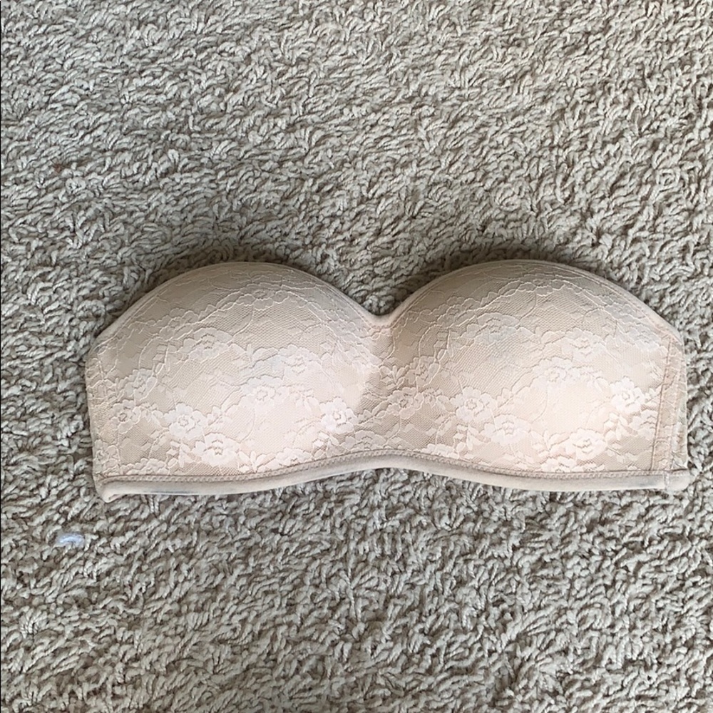 Strapless bra